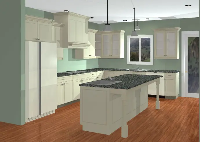 KCD 3D image-Shaker Kitchen KCD 3D image-Shaker Kitchen